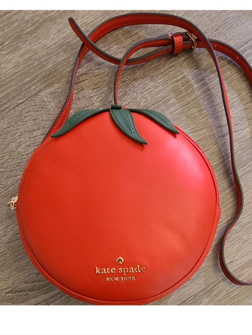 🆕️ Kate Spade Double Roma Tomato Bag Crossbody Retro Resortwear - Picture 4 of 16